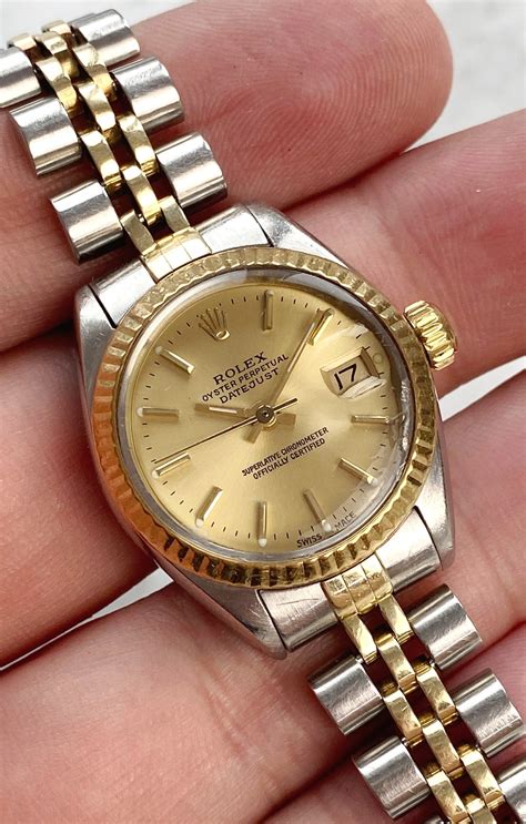 rolex datejust damen reinigen|rolex lady datejust gold.